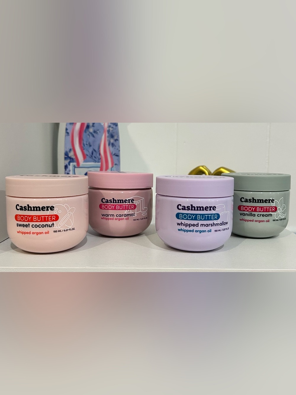 Cashmere Body Butter with Argon Oil - Choose 1